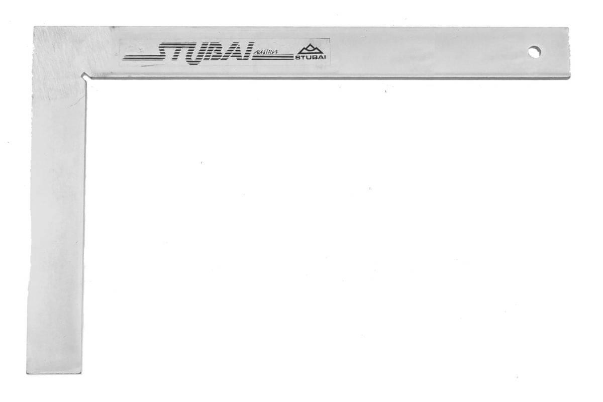 Stubai Schlosserwinkel aus Stahl ohne Anschlag, 500 x 275 x 30 mm