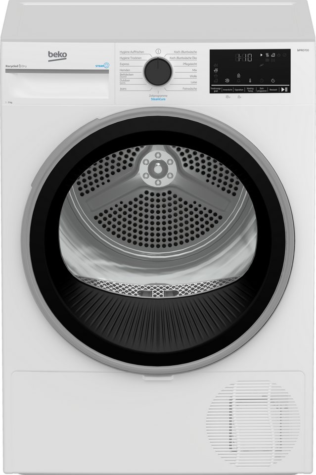 BEKO Wärmepumpentrockner B5T69219, Kondensatorreinigung nur zweimal jährlich