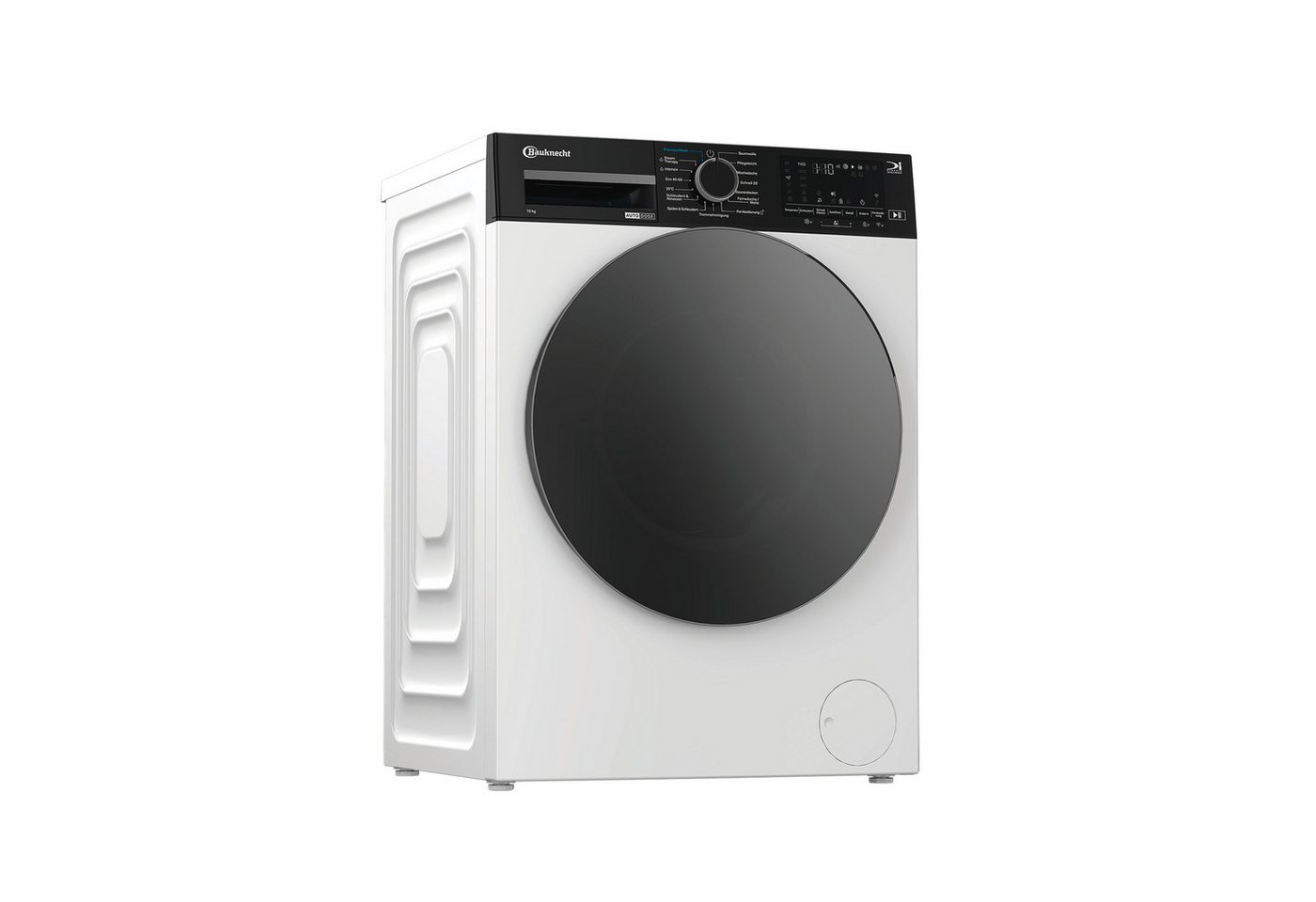 BAUKNECHT Waschmaschine B WM 10A11 BC, 10 kg, 1400 U/min, Adaptive Wash – Intelligente Anpassung für perfekte Waschergebnisse
