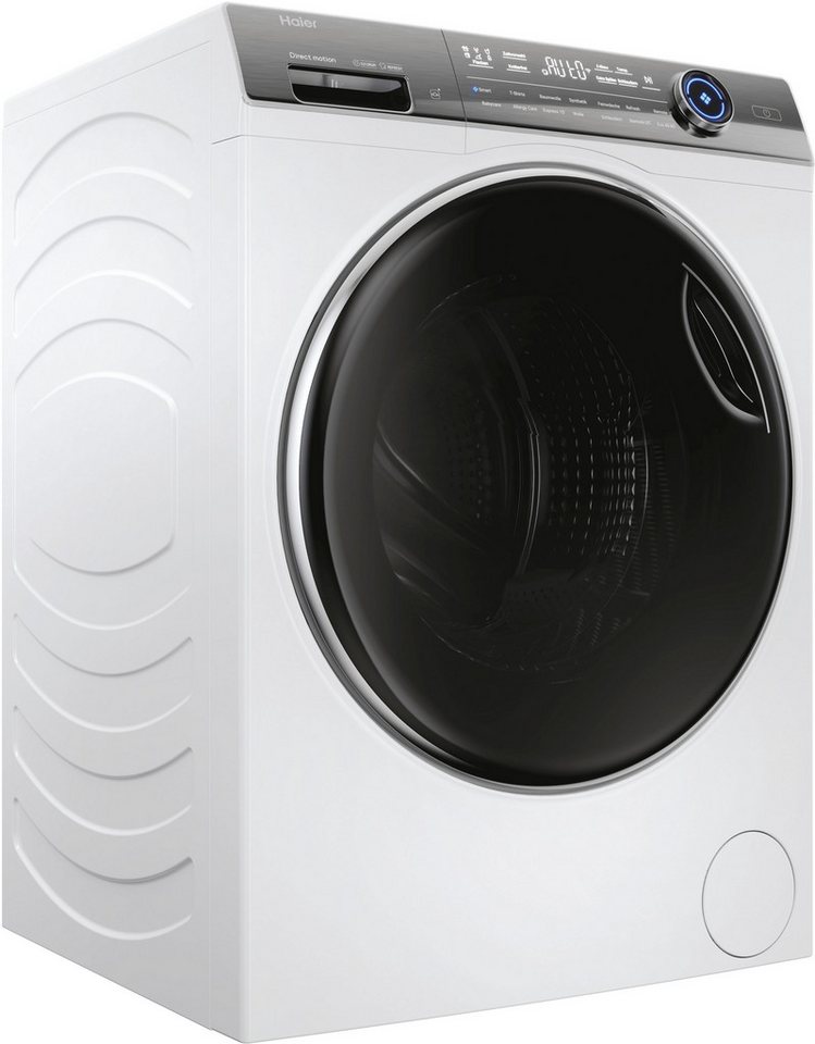 Haier Waschmaschine I-PRO 7 PLUS HW90-B14979YU1, 9 kg, 1400 U/min, 8 kg, 1400 U/min, Flüsterleiser Motor, Vollwasserschutz