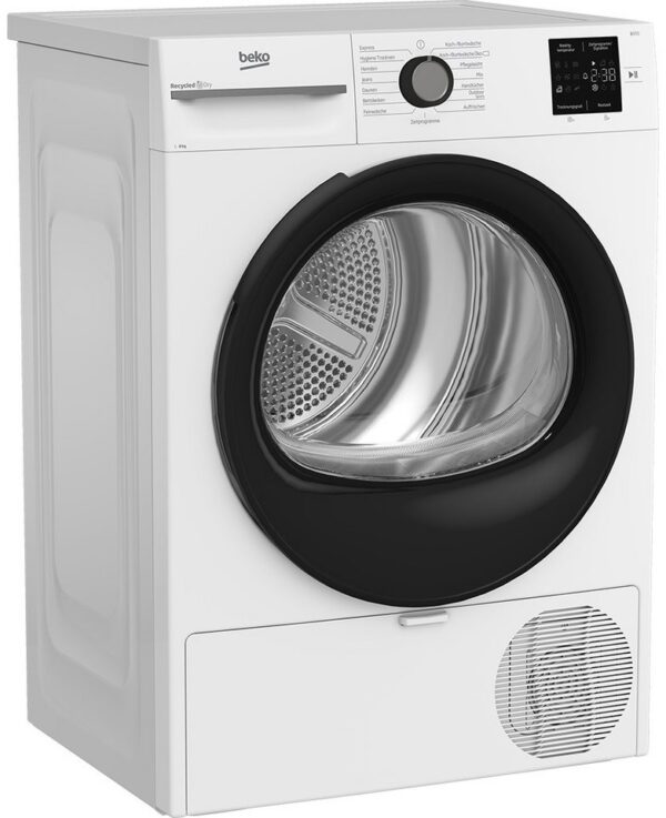 BEKO Wärmepumpentrockner BM3T38220X, Multifunktionsdisplay, Hygienic Drying, Kindersicherung BEKO Wärmepumpentrockner BM3T38220X, Multifunktionsdisplay, Hygienic Drying, Kindersicherung