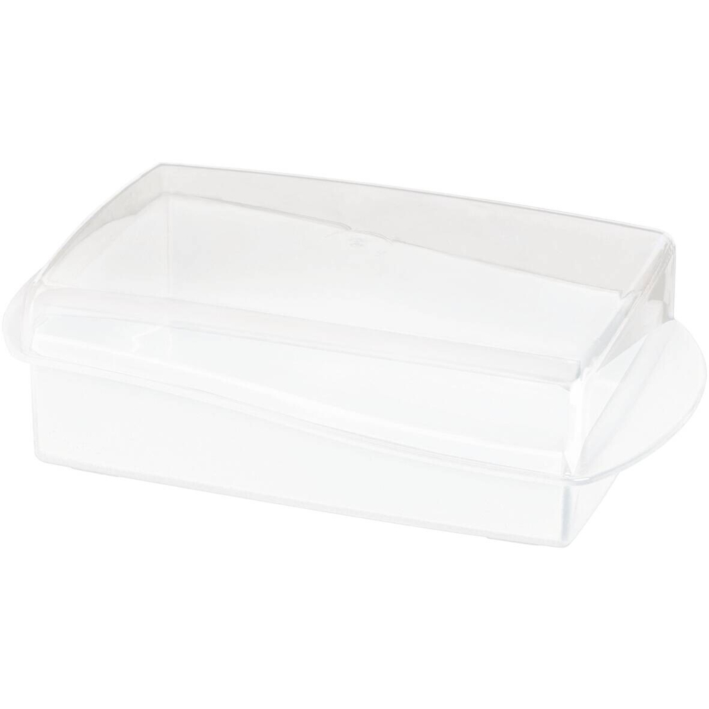 Curver Butterdose transparent B/H/L: ca. 10x6x18 cm