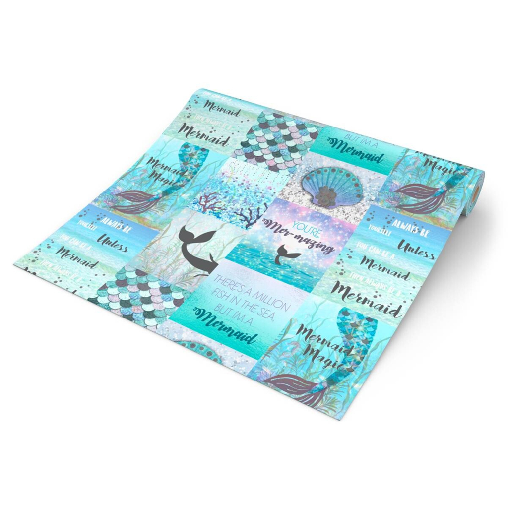 UGEPA Vinyltapete
Muscheln blau rosa B/L: ca. 53×1005 cm