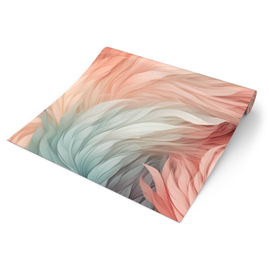 UGEPA Papiertapete
Feder rosa B/L: ca. 53×1005 cm