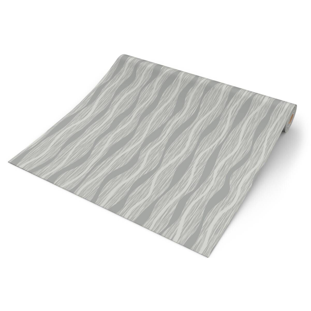 UGEPA Vinyltapete
Wellen beige silber B/L: ca. 53×1005 cm glitzernd