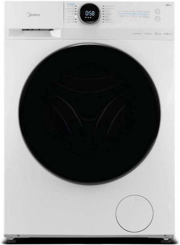 Midea Waschmaschine MF200 MF200W100WB-14A, 10 kg, 1400 U/min
