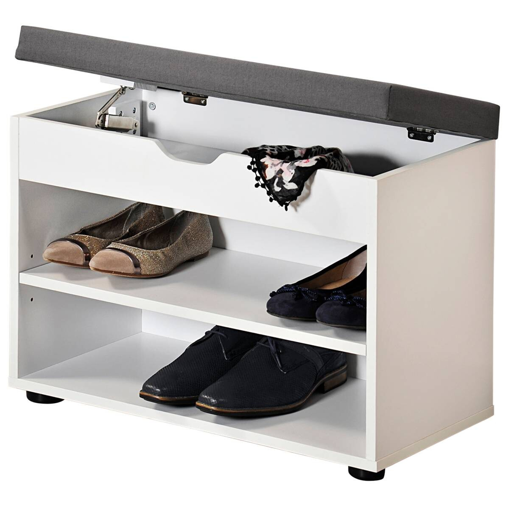 Kesper Schuhregal
weiß Spanplatte B/H/L: ca. 30x47x60 cm