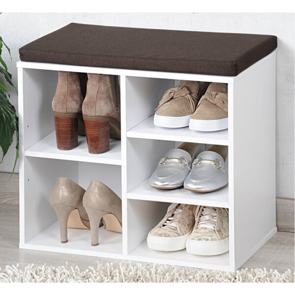 Kesper Schuhschrank
weiß Holz B/H/L: ca. 48x29,5x51,5 cm