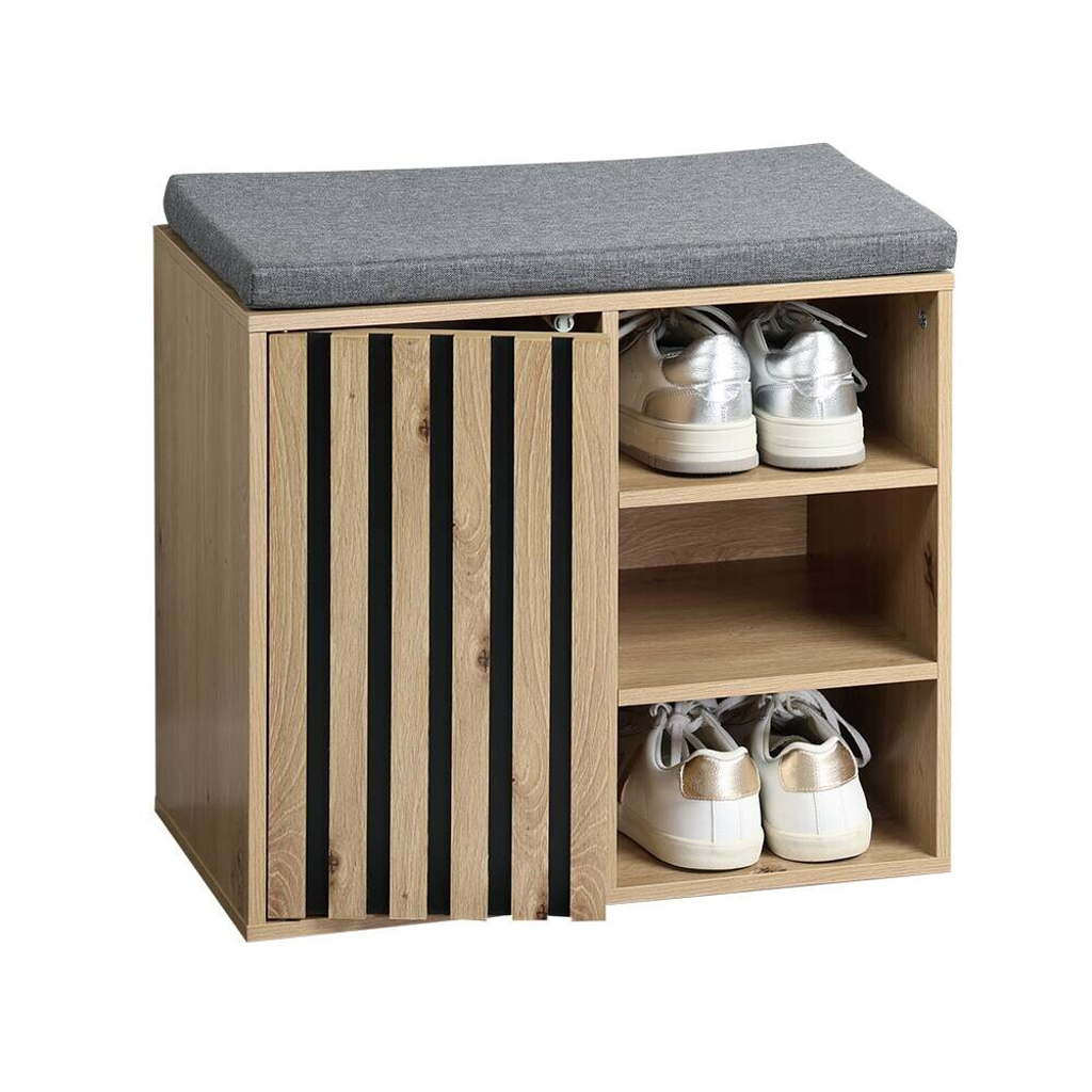 Kesper Schuhschrank
grau Holz B/H/L: ca. 29,5x48x51,5 cm