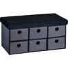 Kesper Sitzbank grau B/H/L: ca. 37,5x10x77 cm Kesper Sitzbank grau B/H/L: ca. 37,5x10x77 cm