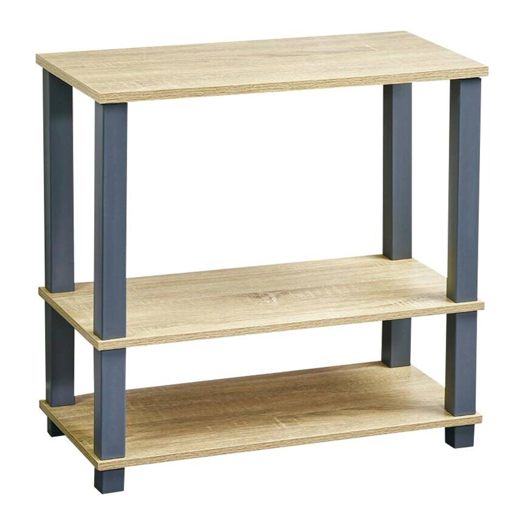 Kesper Regal grau Spanplatte B/H/L: ca. 29,5x58,5x60 cm