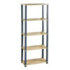 Kesper Regal grau Kunststoff B/H/L: ca. 29x147x60 cm