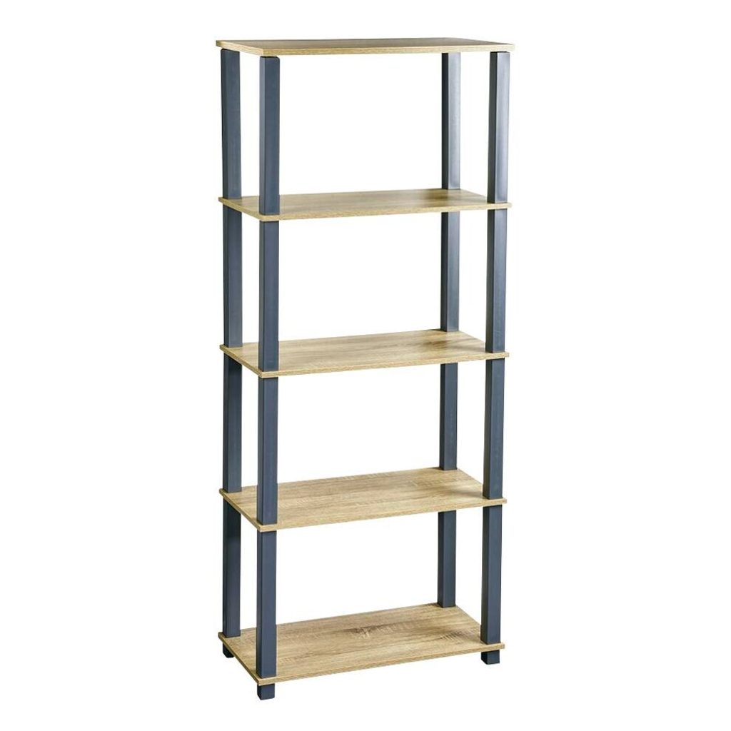 Kesper Regal grau Kunststoff B/H/L: ca. 29x147x60 cm