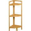 Kesper Eckregal natur Bambus B/H/L: ca. 23x70x23 cm