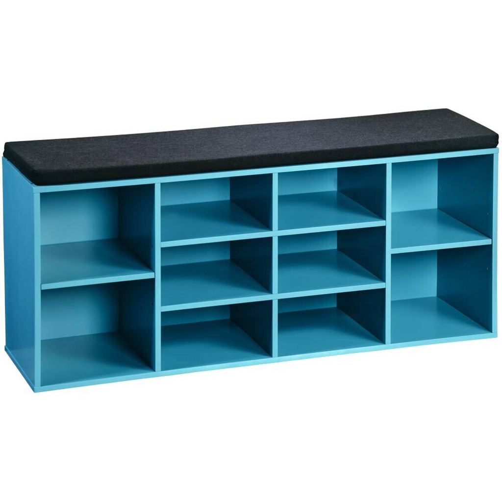 Kesper Schuhregal
türkis Spanplatte B/H/T: ca. 103,5x48x29,5 cm