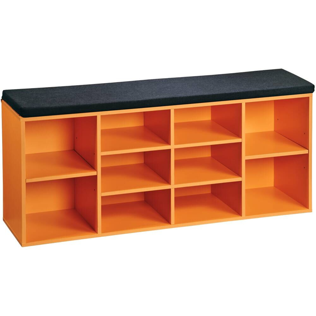 Kesper Schuhregal
orange Spanplatte B/H/T: ca. 103,5x48x29,5 cm