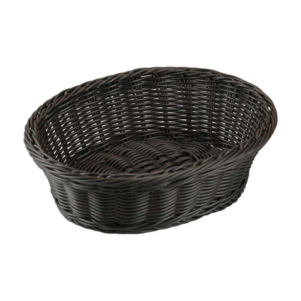 Kesper Brot und Obstkorb braun Kunststoff B/H/L: ca. 23x29,5x22 cm