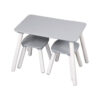 Kesper Kindertisch grau Holz B/H/L: ca. 38x43,5x58 cm Kesper Kindertisch grau Holz B/H/L: ca. 38x43,5x58 cm
