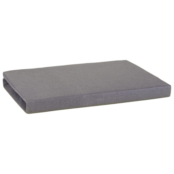 Elegance Jersey Spannbetttuch anthrazit Baumwolle B/L: ca. 180x200 cm