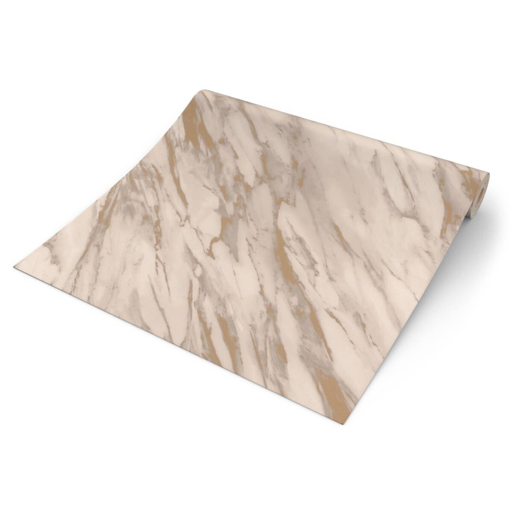Rasch Papiertapete
Marmoroptik beige gold B/L: ca. 53×1005 cm