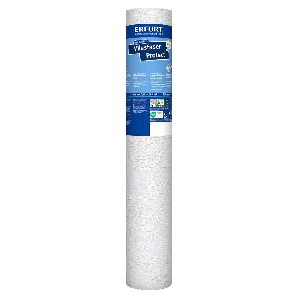 Erfurt Vliestapete Protect 200
weiß B/L: ca. 53×1005 cm