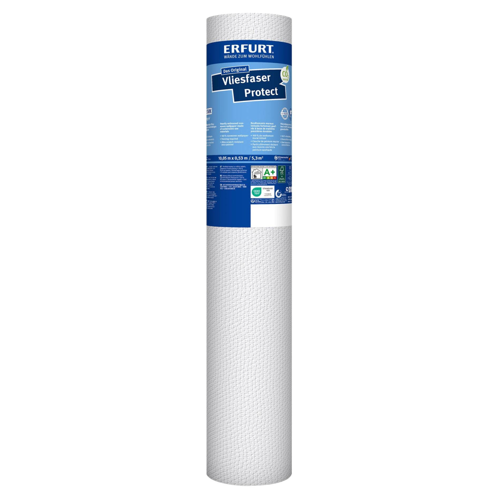 Erfurt Vliestapete Protect 205 weiß B/L: ca. 53x1005 cm