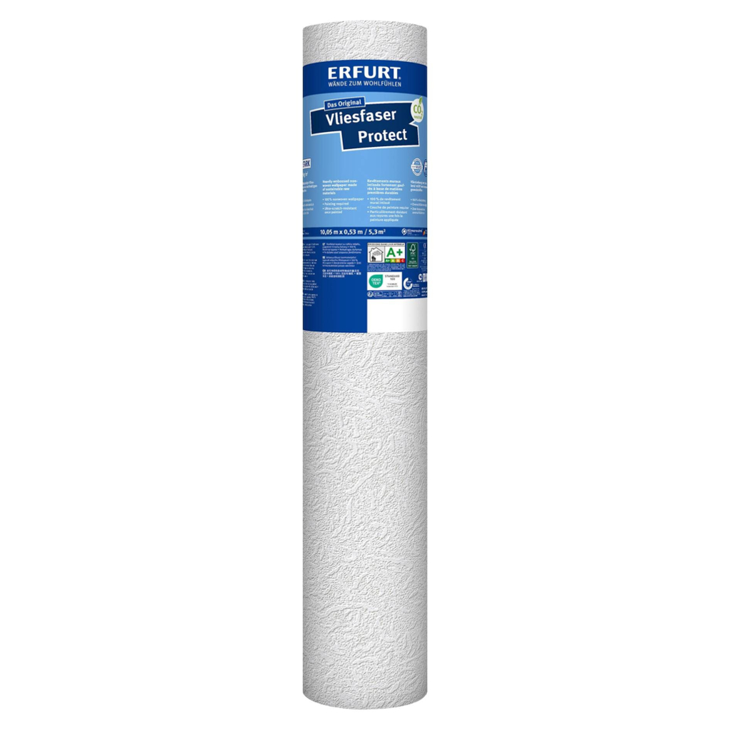 Erfurt Vliestapete Protect 209 weiß B/L: ca. 53x1005 cm