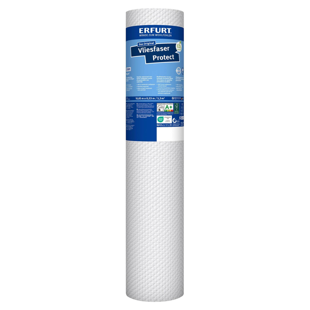 Erfurt Vliestapete Protect 211
weiß B/L: ca. 53×1005 cm