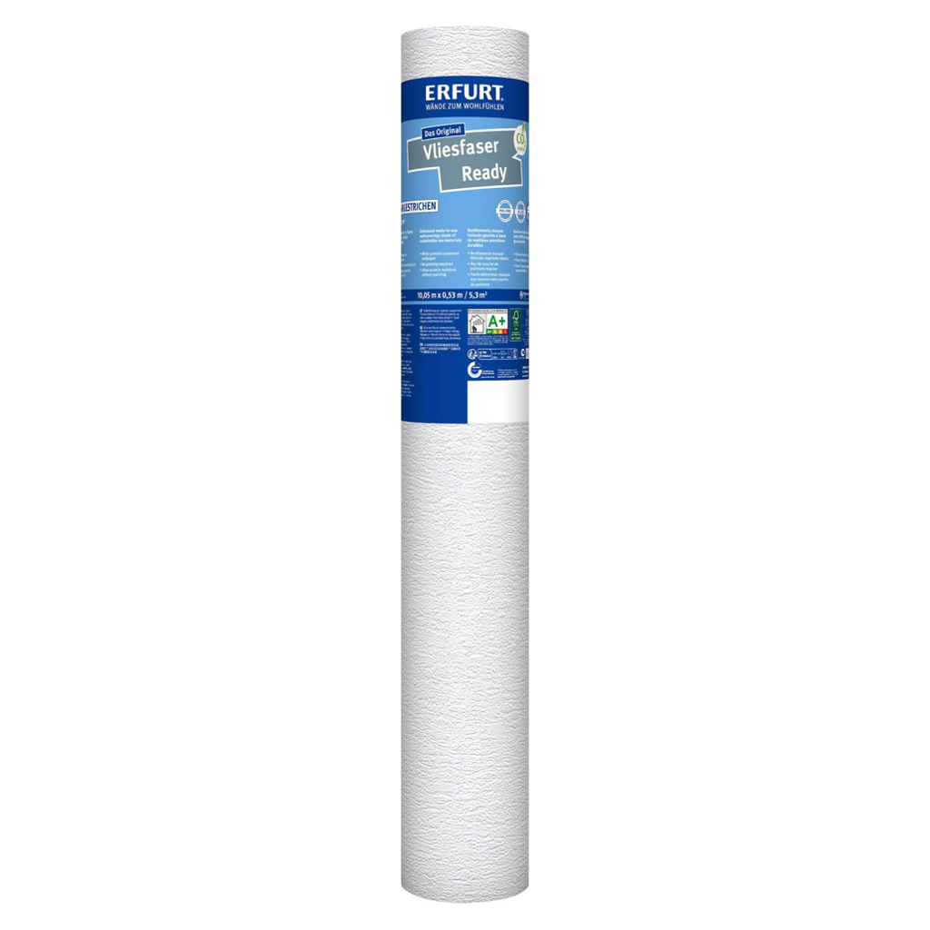 Erfurt Vliestapete Ready 304 weiß B/L: ca. 53x1005 cm