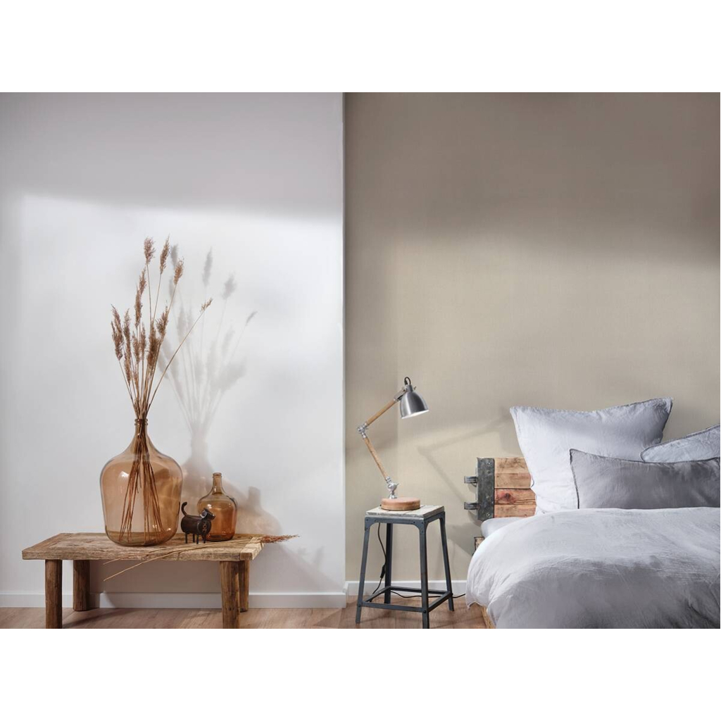A.S.Creation Vliestapete Attractive Uni beige B/L: ca. 53x1005 cm