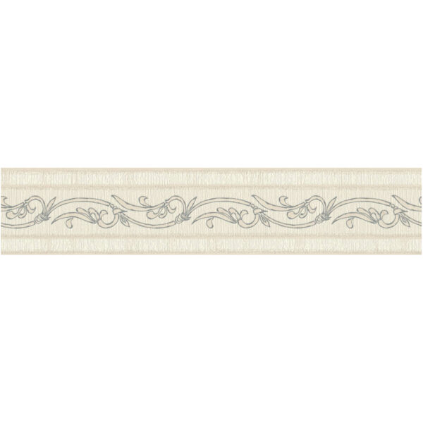 A.S.Creation Bordüre beige silber B/H/D: ca. 13x500x8 cm