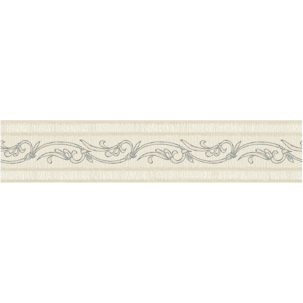 A.S.Creation Bordüre beige silber B/H/D: ca. 13x500x8 cm