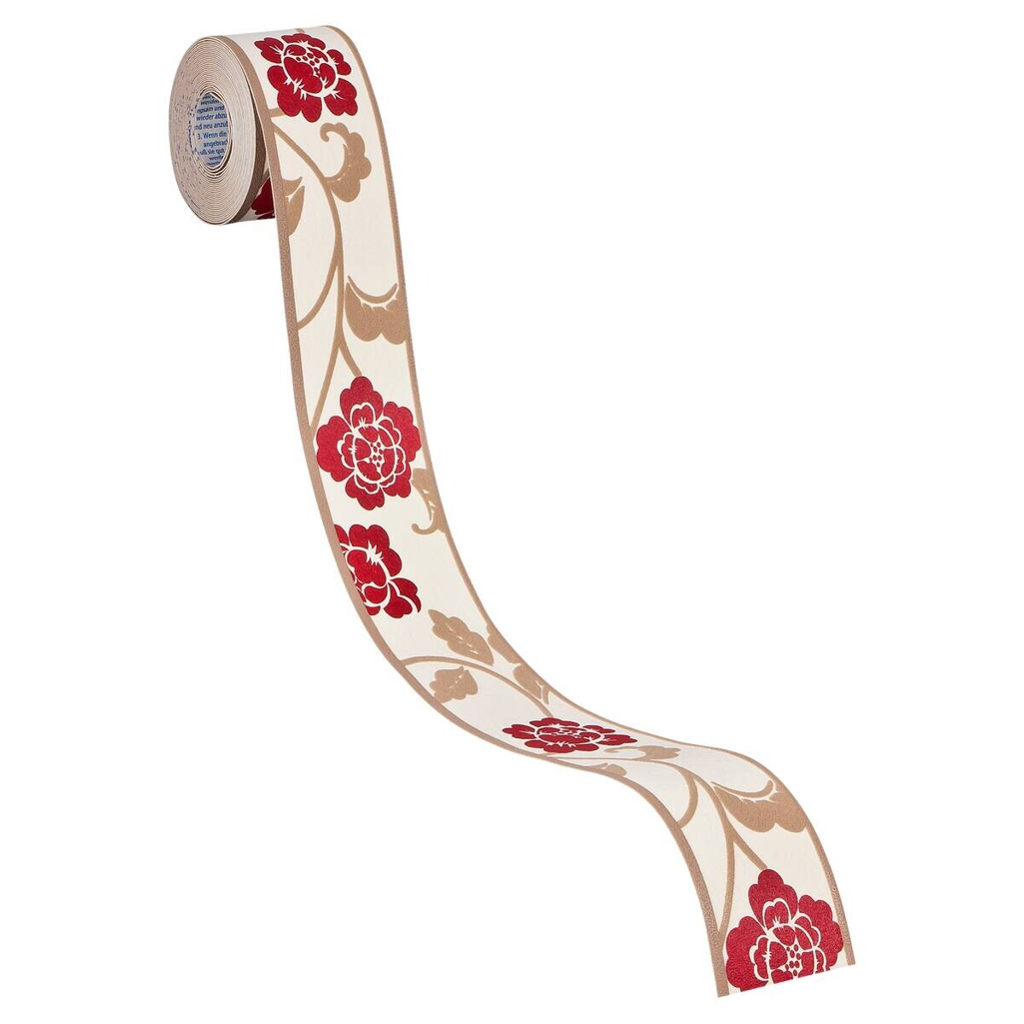 A.S.Creation Bordüre beige braun rot B/H/D: ca. 5x500x8,3 cm