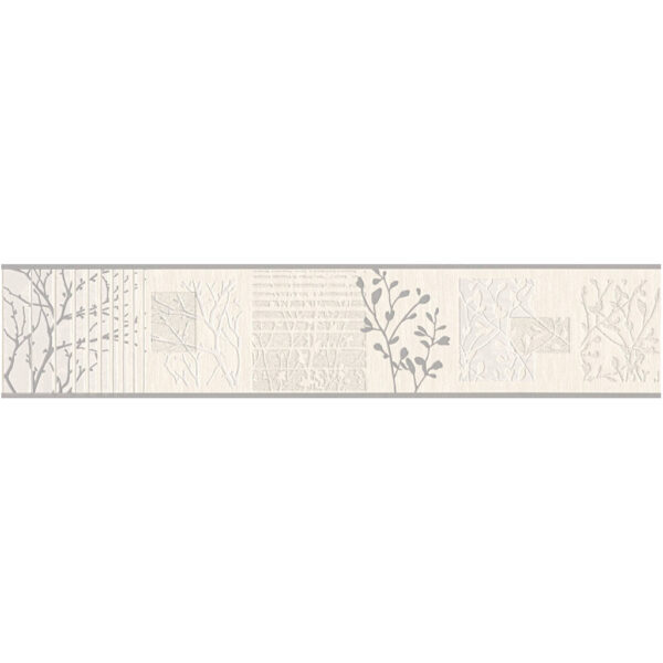 A.S.Creation Bordüre
beige silber B/H/D: ca. 13x500x8 cm