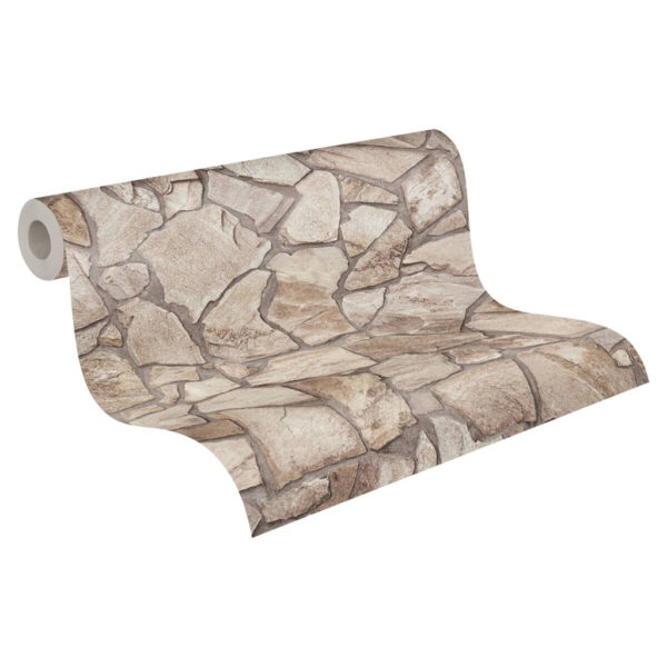 A.S.Creation Vliestapete grau beige B/H/D: ca. 53x1005x8,3 cm A.S.Creation Vliestapete grau beige B/H/D: ca. 53x1005x8,3 cm