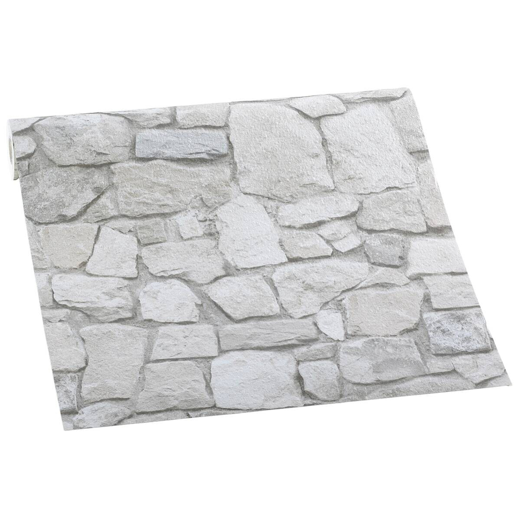 Papiertapete
Steinoptik braun beige B/L: ca. 53×1005 cm
