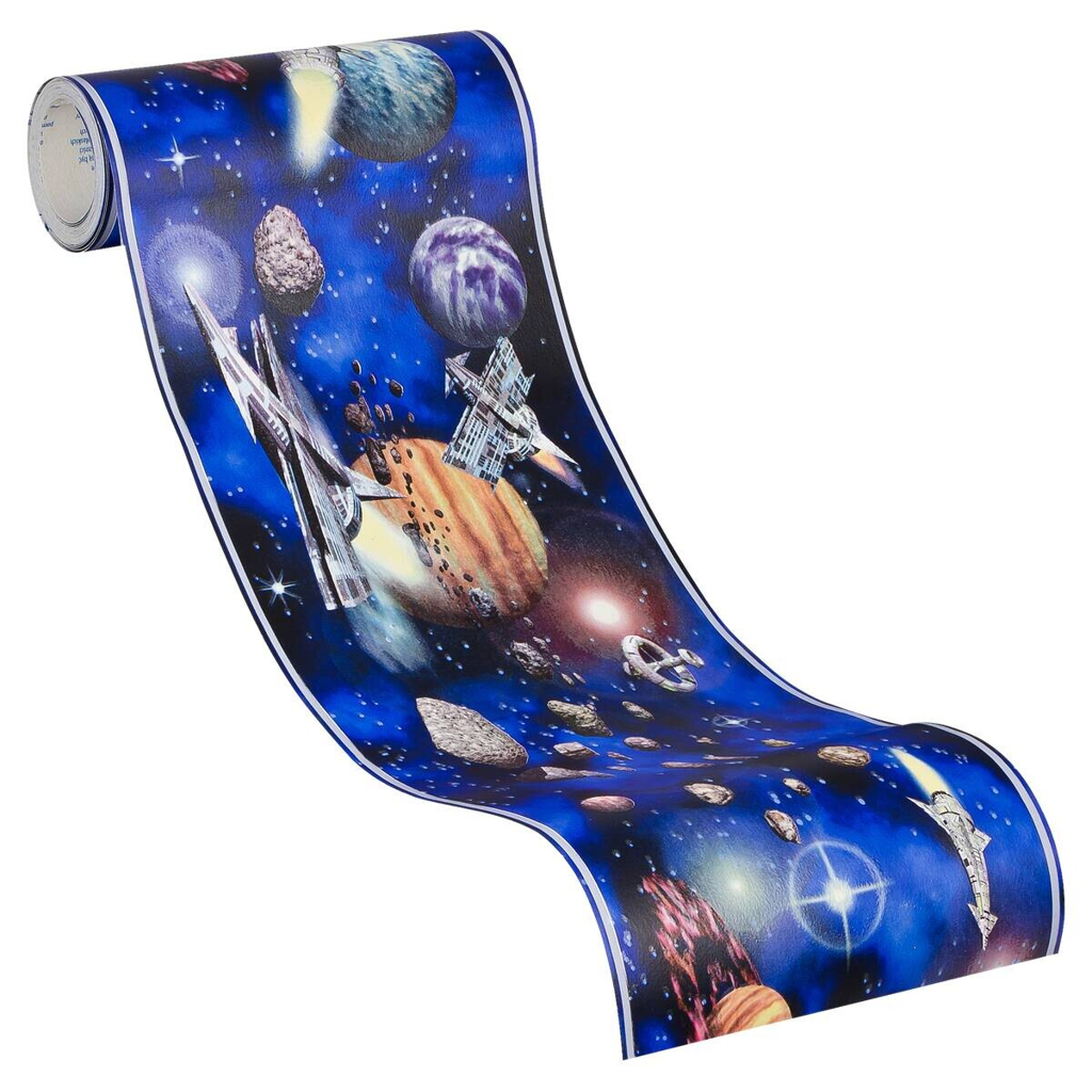 A.S.Creation Bordüre
schwarz grau blau B/H/D: ca. 17x500x6 cm