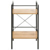 POCO Regal Eiche Nachbildung schwarz B/H/T: ca. 34x62x27 cm POCO Regal Eiche Nachbildung schwarz B/H/T: ca. 34x62x27 cm