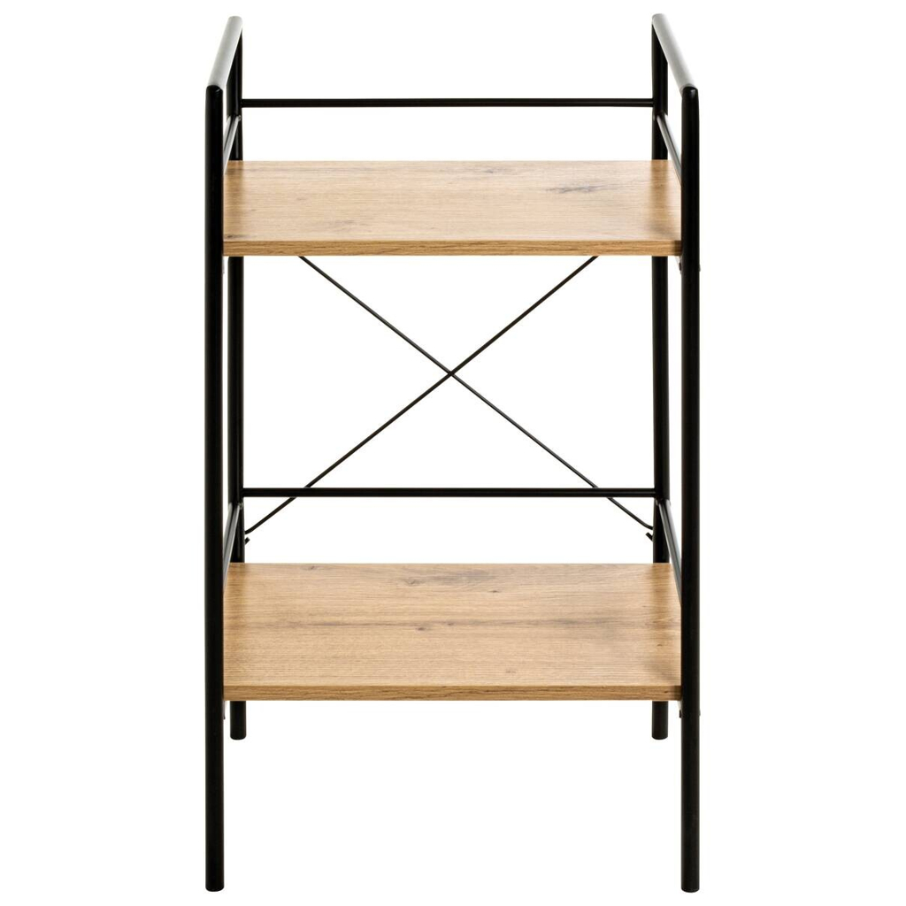 POCO Regal Eiche Nachbildung schwarz B/H/T: ca. 34x62x27 cm