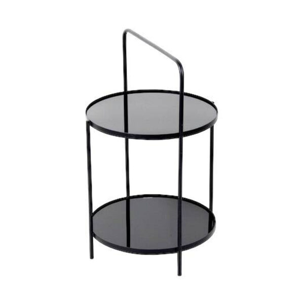 POCO Beistelltisch schwarz H/D: ca. 50x38 cm POCO Beistelltisch schwarz H/D: ca. 50x38 cm
