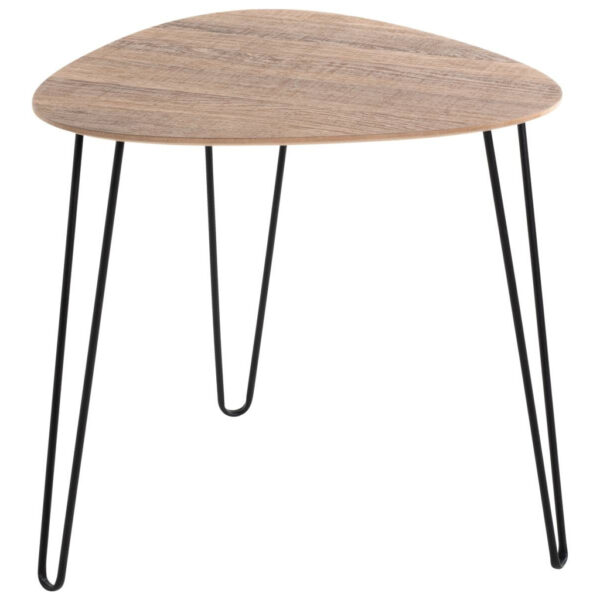 POCO Beistelltisch Eiche Nachbildung schwarz B/H/T: ca. 48x48x48 cm POCO Beistelltisch Eiche Nachbildung schwarz B/H/T: ca. 48x48x48 cm