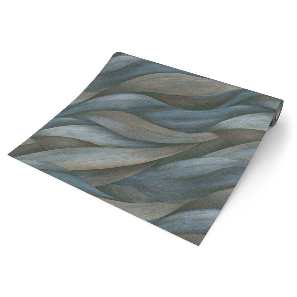 Erismann Vliestapete Grafik blau türkis B/L: ca. 53x1005 cm