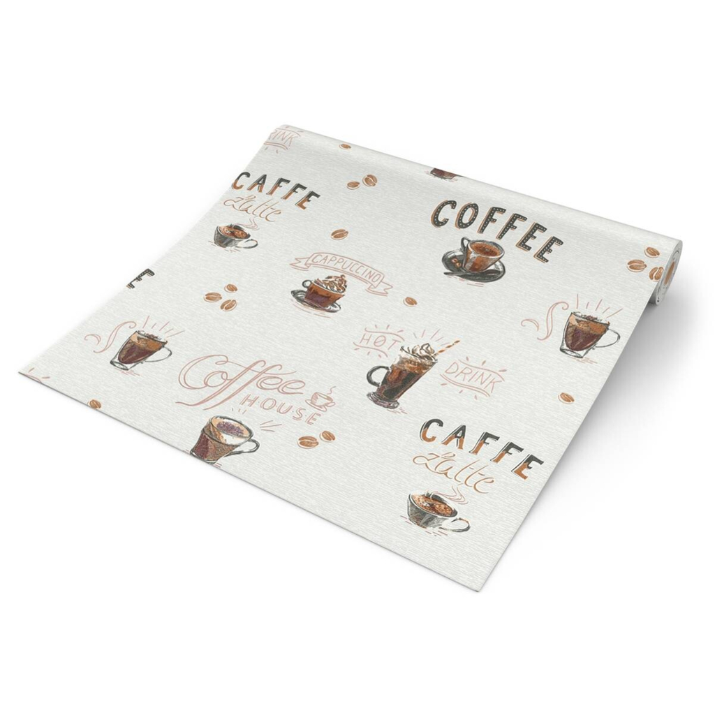Erismann Vliestapete Coffee creme B/L: ca. 53x1005 cm