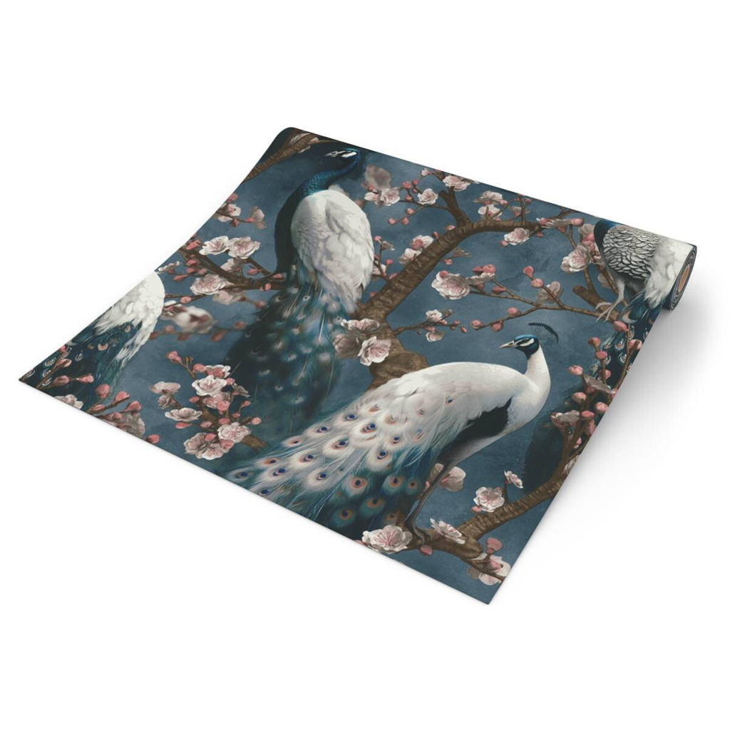 Erismann Vliestapete
Pfau blau B/L: ca. 53×1005 cm