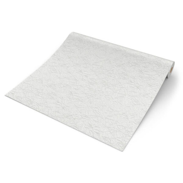 POCO Vliestapete Struktur weiß B/L: ca. 53x2000 cm
