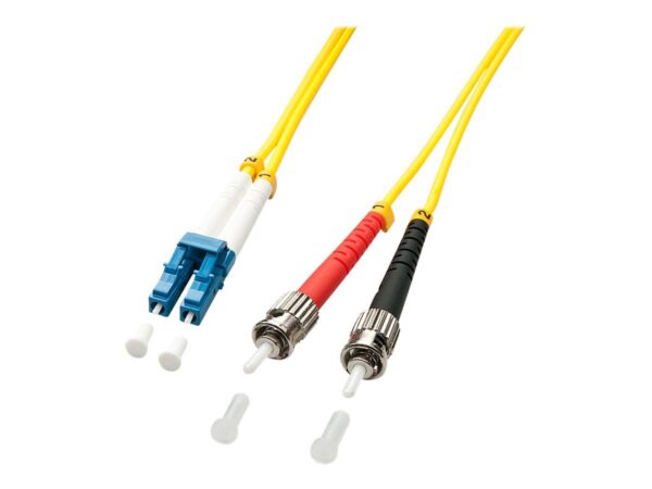 4002888474610-1 Lindy Patch – Kabel – ST Einzelmodus (M) bis LC Single – Modus (M)