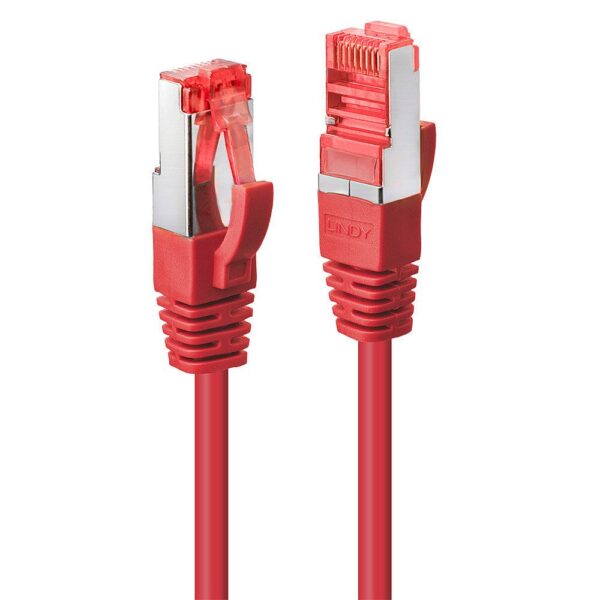 4002888477321-1 Lindy Patch – Kabel – RJ – 45 (M) bis RJ – 45 (M) CAT 6 1m rot