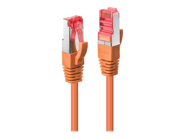 4002888478106-1 Lindy Patch – Kabel – RJ – 45 (M) bis RJ – 45 (M) CAT6 3m orange