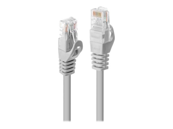 Lindy Basic – Patch – Kabel – RJ – 45 (M) bis RJ – 45 (M) CAT6 1m grau