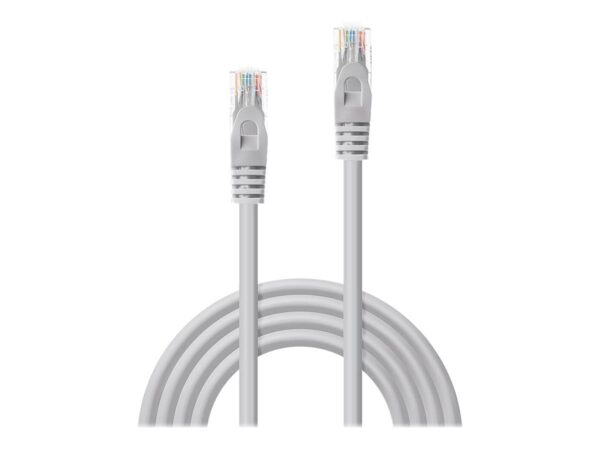 4002888481632-1 Lindy Basic – Patch – Kabel – RJ – 45 (M) bis RJ – 45 (M) CAT6 2m grau